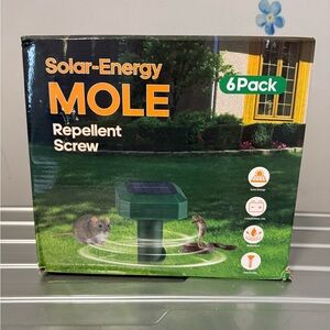 Mole Repellent Solar Powered (6pc)